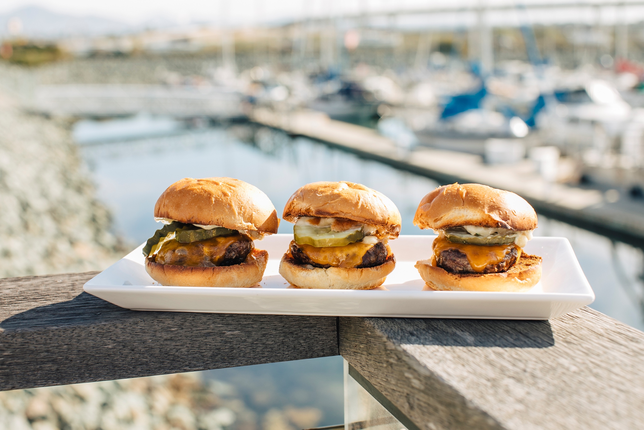 Waterfront grill pier 32 %20burger%20sliders