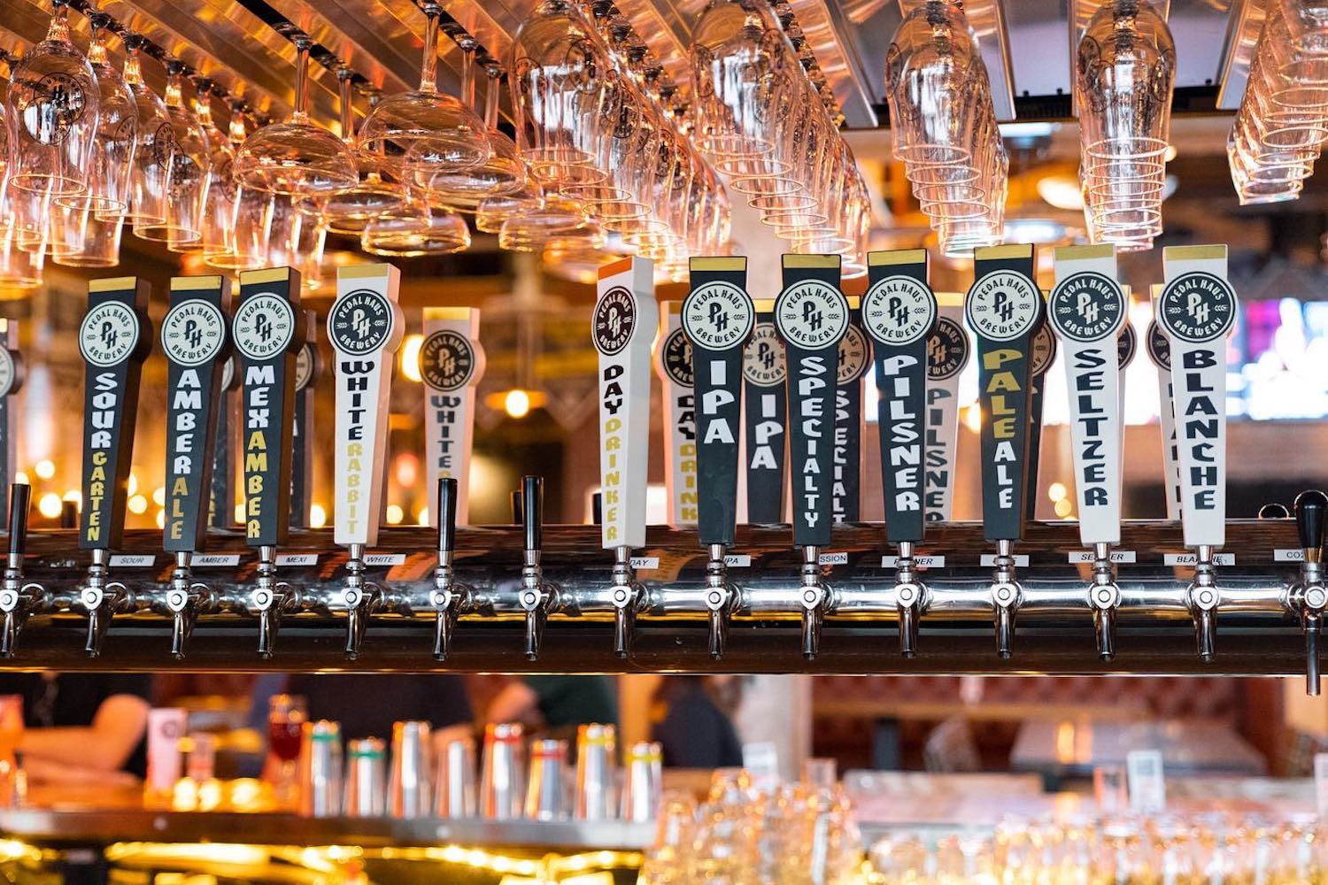 Pedal%20haus%20brewery %20taps